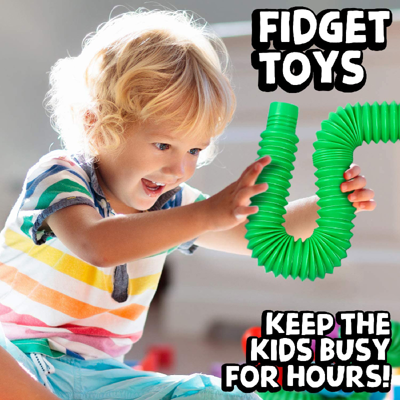 Pop Tubes Sensory Toys For Autistic Children And Fidgets 4