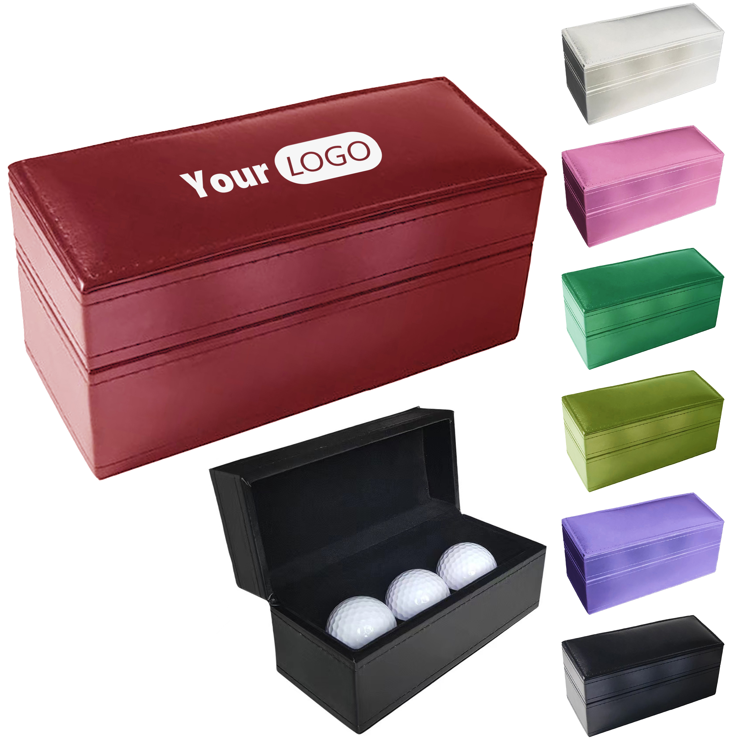 Polyurethane Golf Ball Storage Box Set 2