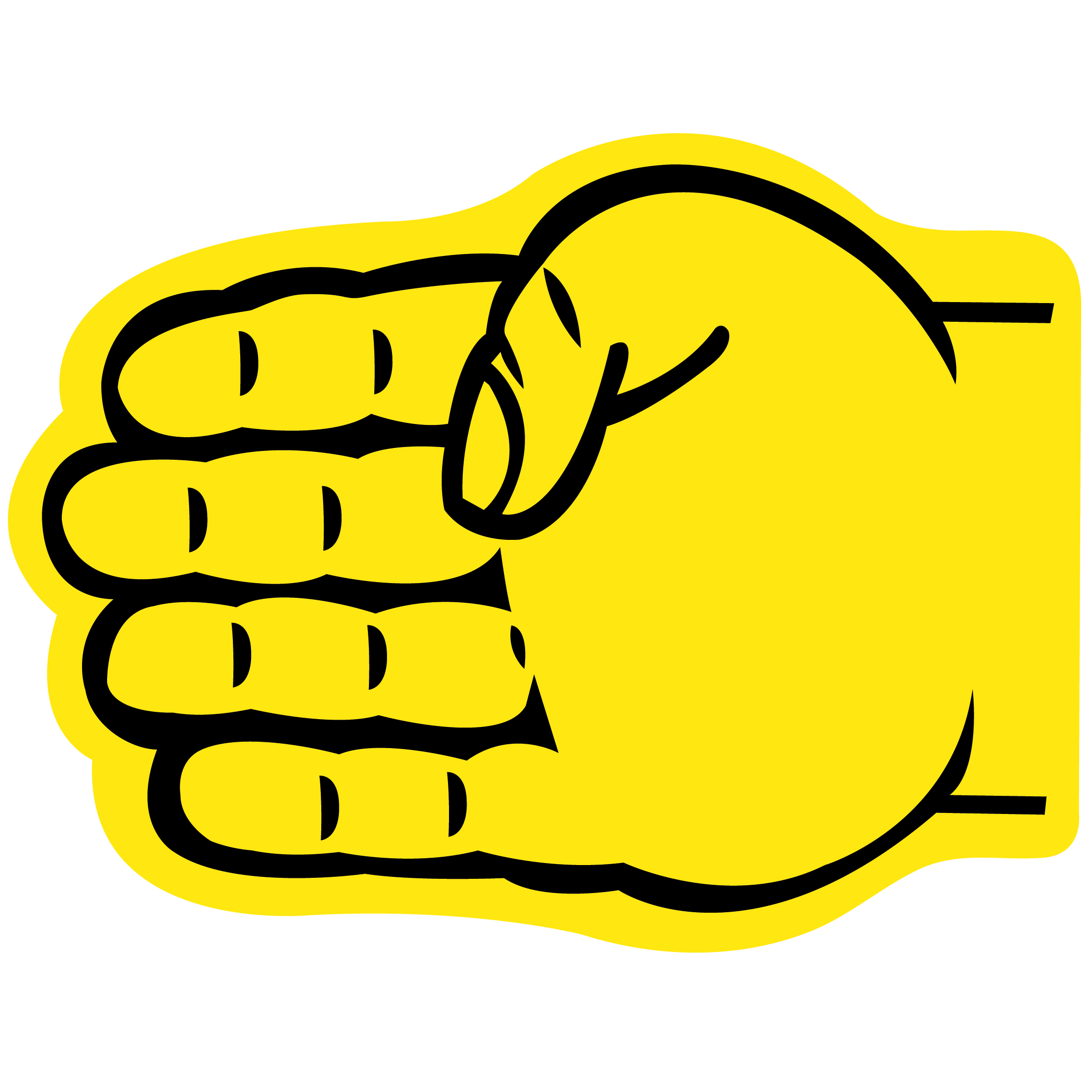 First Down Foam Hand 12