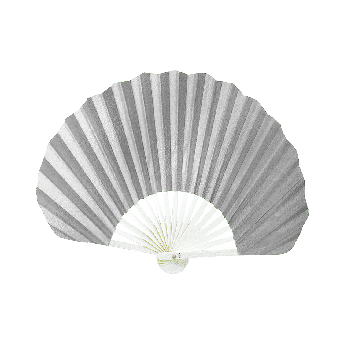 Bamboo Summer Folding Hand Fan - Satin Cloth 5