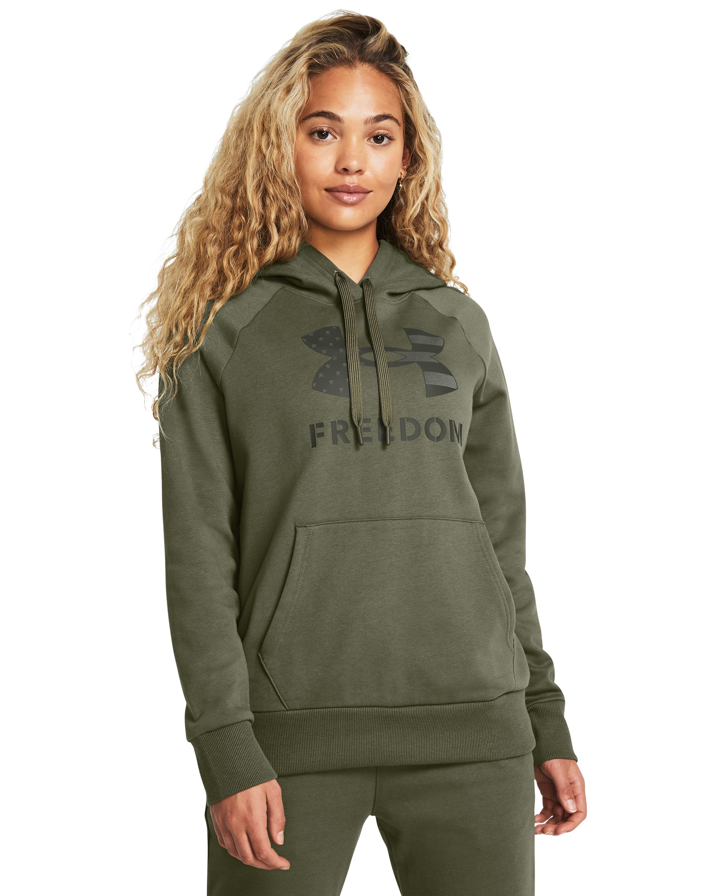 UA Rival Freedom Logo Women's Hoodie 5