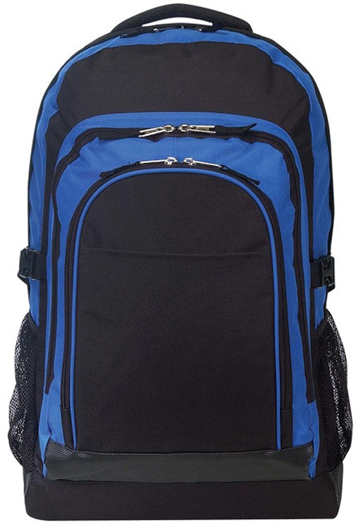Outdoor Computer Backpack with Leather-Like Trim 4