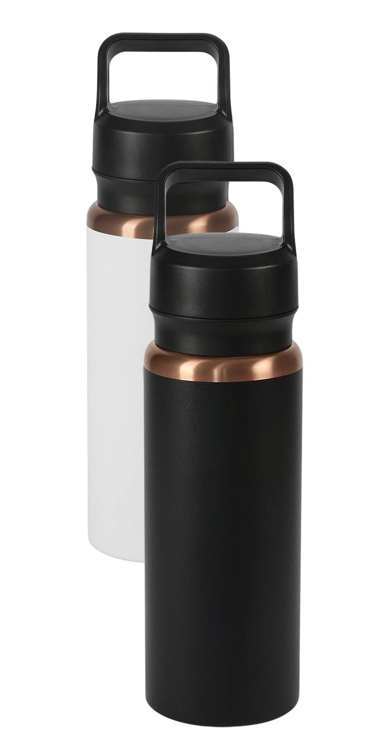 28oz Urban Peak® Dual Top Copper Water Bottle 25