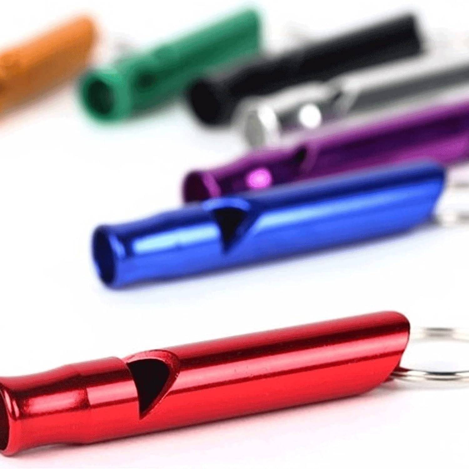 Aluminum Alloy Mini Whistle Keychain 6