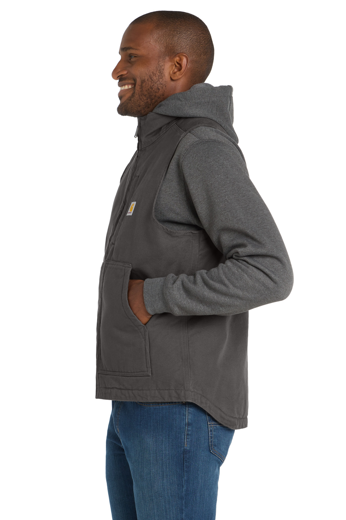 Carhartt Sherpa-Lined Mock Neck Vest CT104277 3