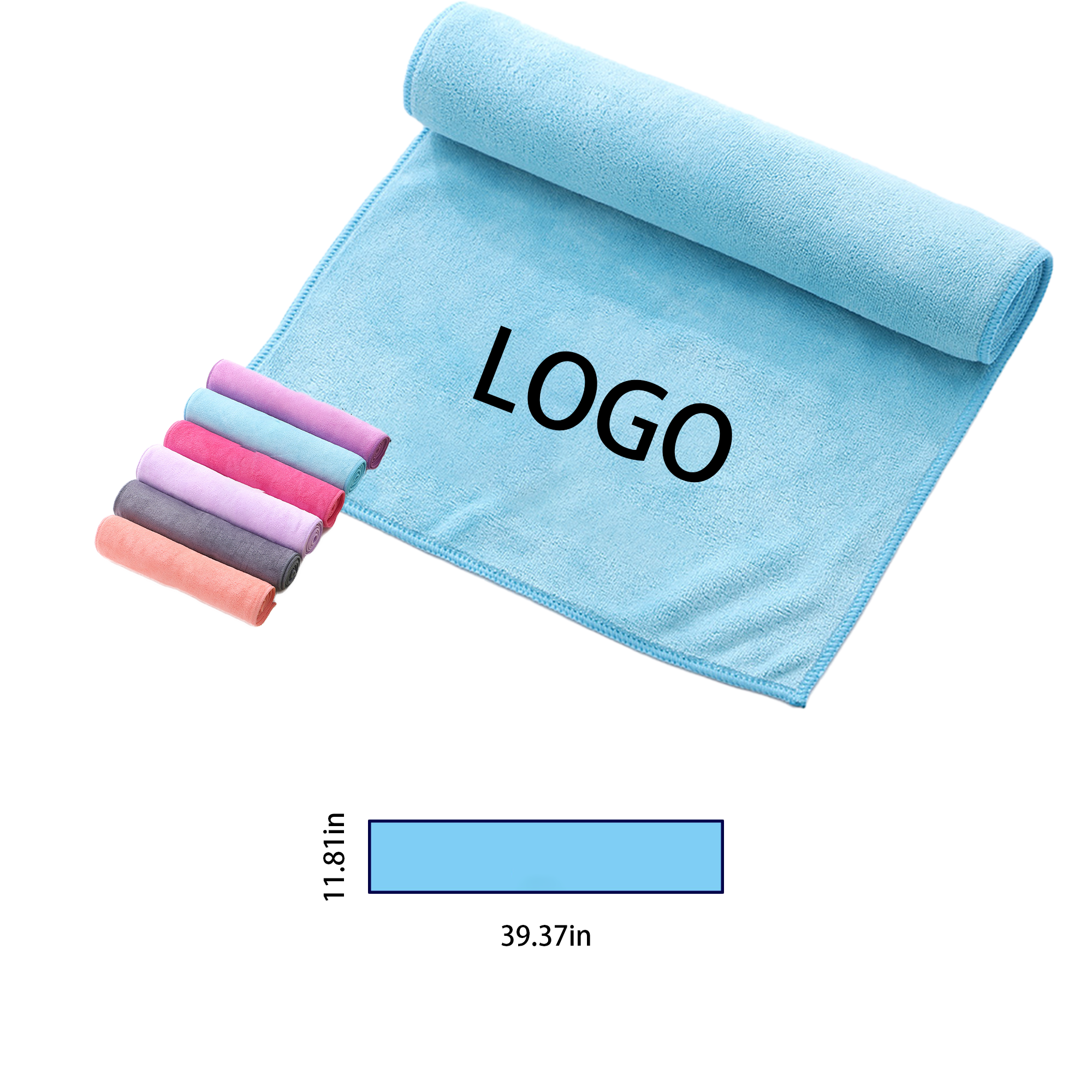 Unisex Fitness Basketball Towel 2