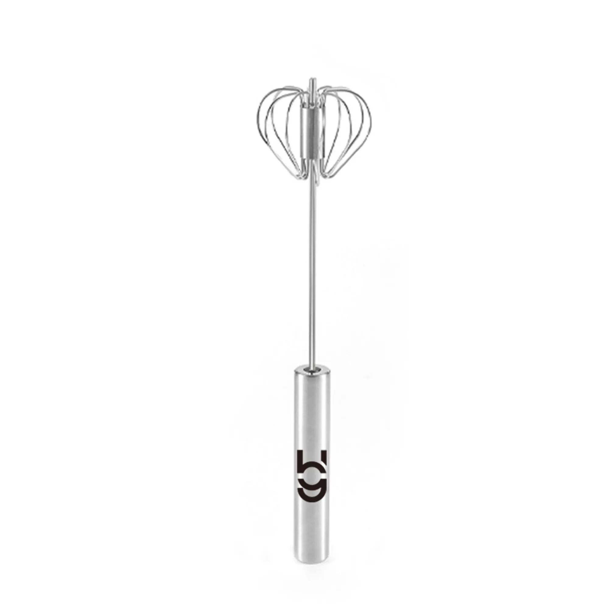 Stainless Steel Anti Rust Hand Push Egg Beater 2
