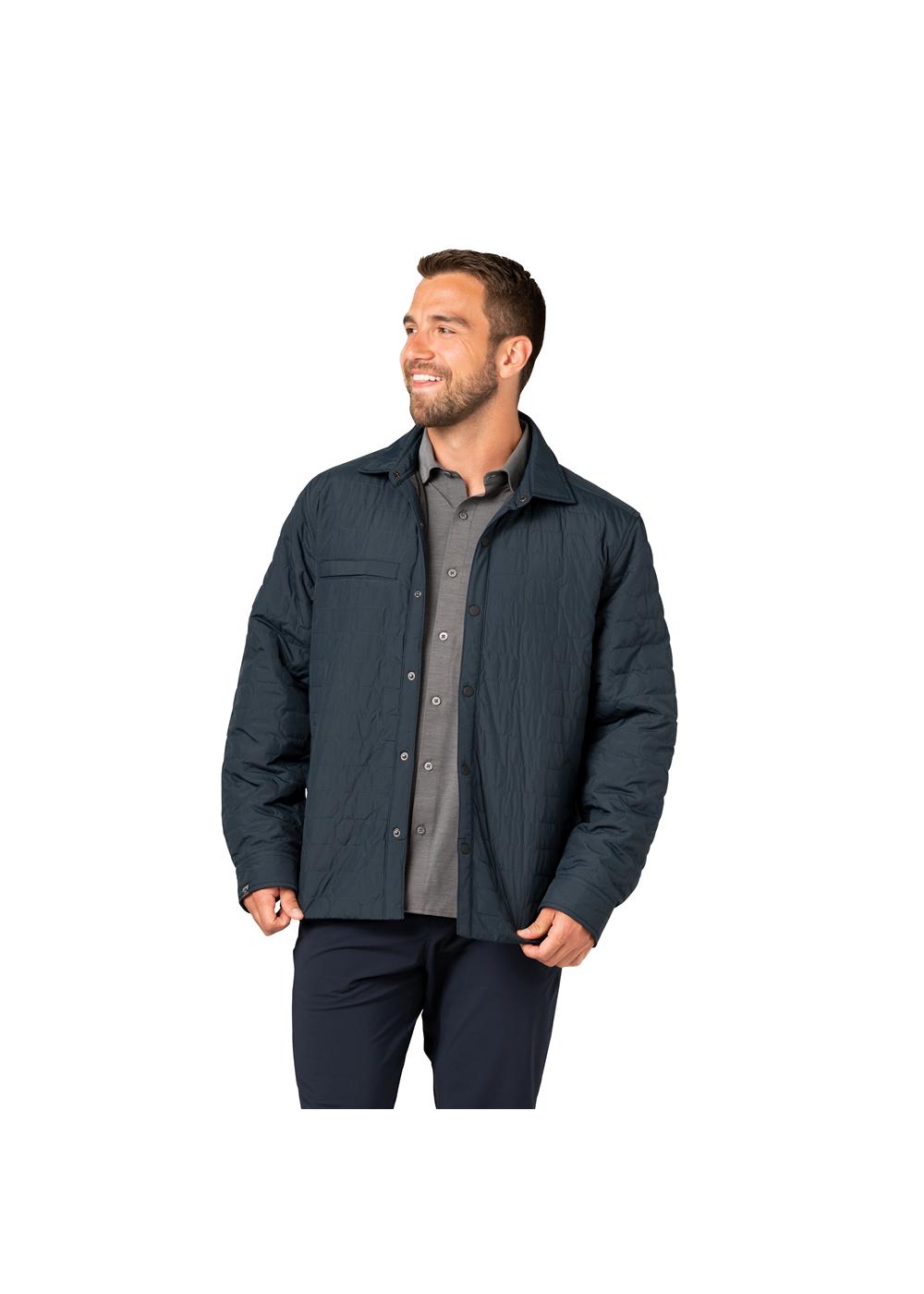 Storm Creek Men's Artisan 100 GSM Insulated Quilted Shirt Jacket 15