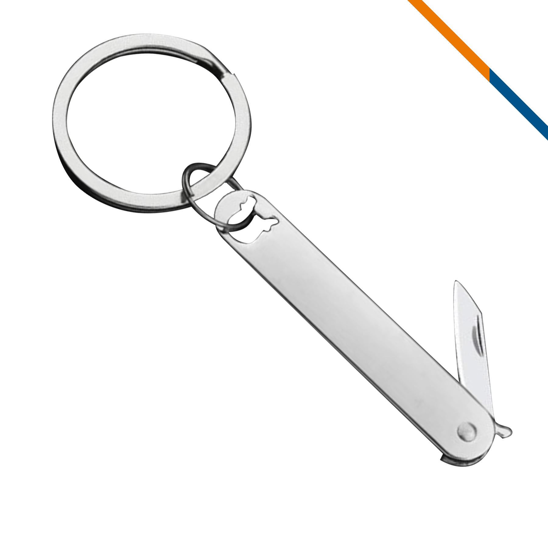 Jorpe Foldable Knife Metal Keychain 2