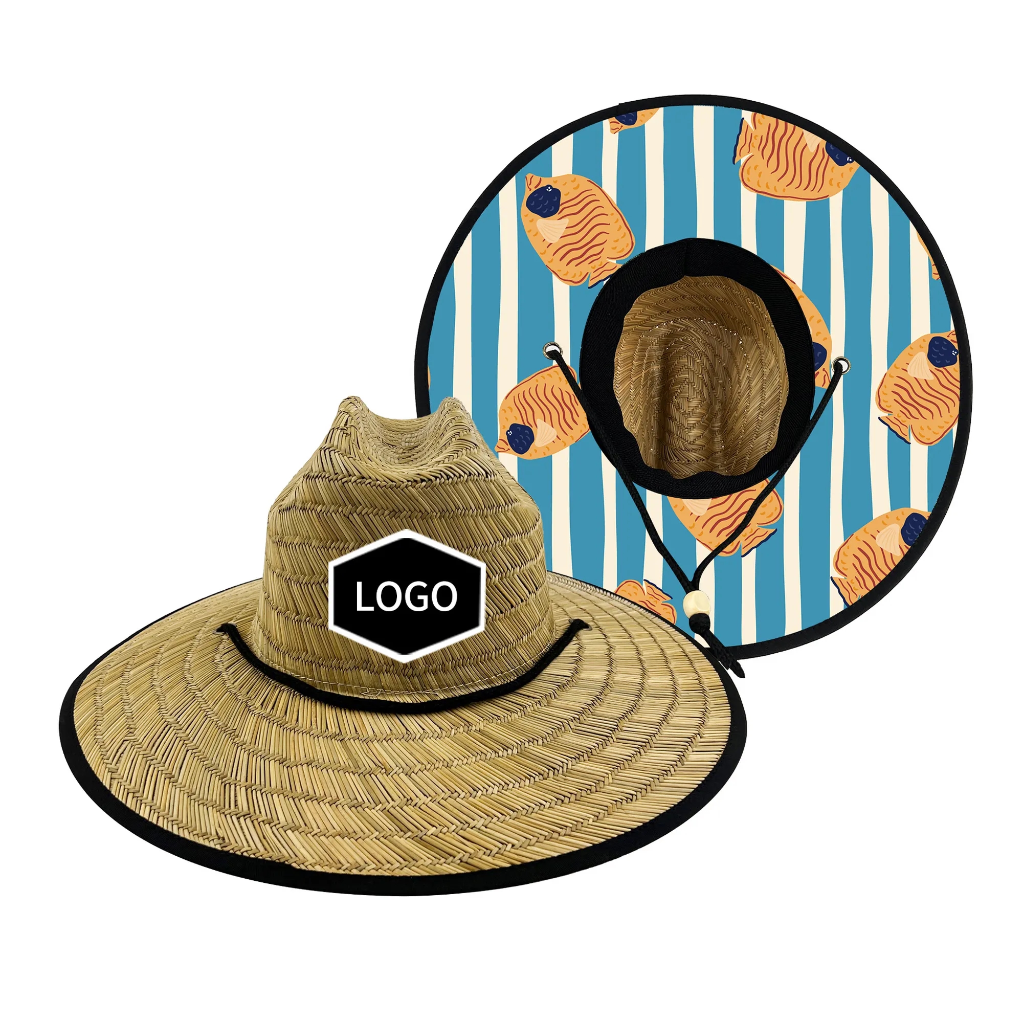 Straw Lifeguard Hat 2