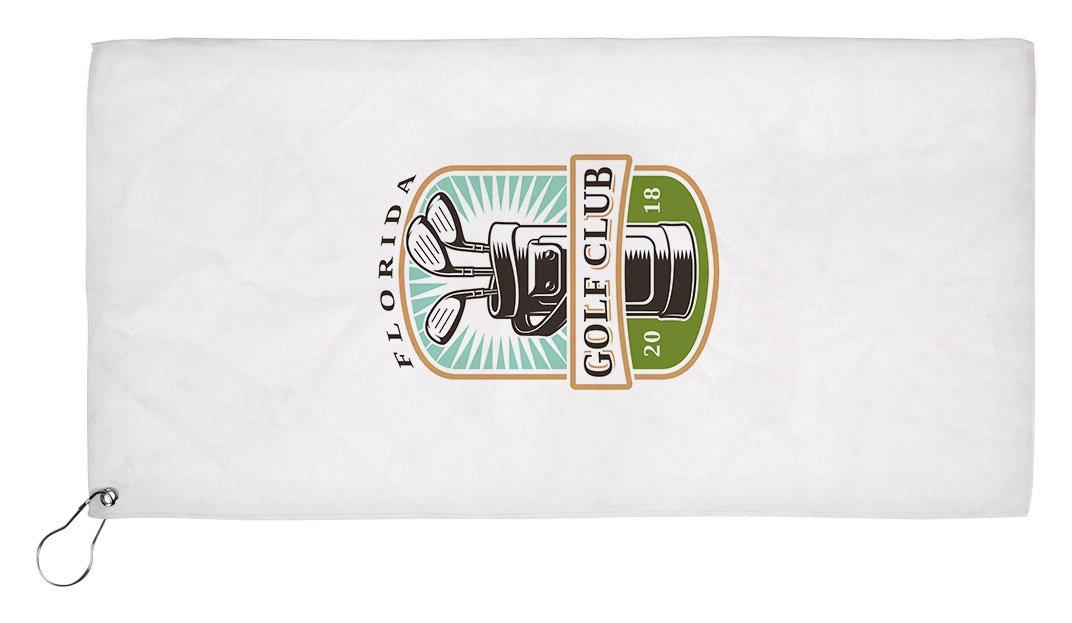 23x12 Sublimated Golf Towel - 200GSM 4