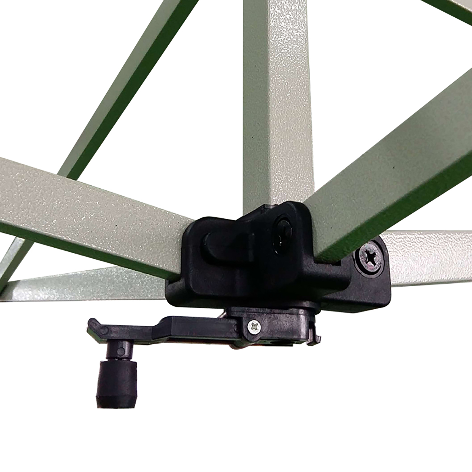 48Hr Quick Ship - 10' Steel Tent Kit, Includes Steel Frame, Sublimated Canopy, Case, Grass Stake Kit 1