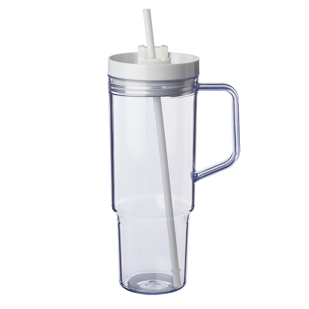 40 oz. Lincoln Plastic Tumbler with Handle