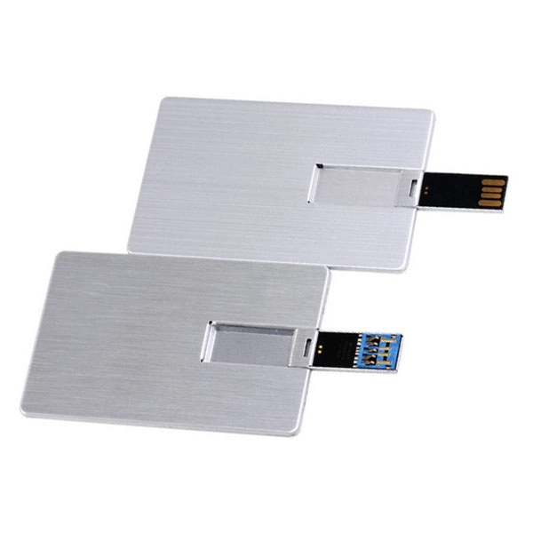 Flip Up Metal USB Business Card - 32 GB 3
