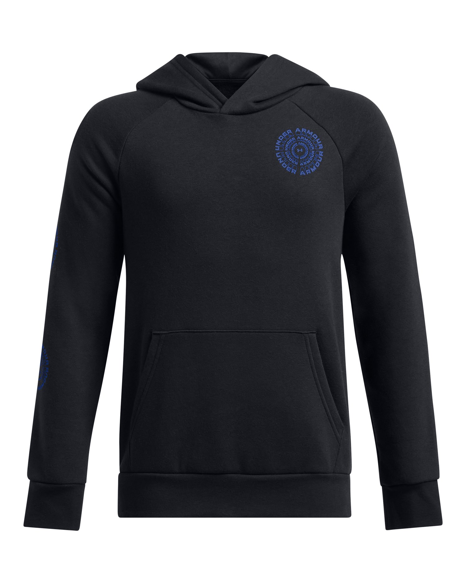 UA Rival Fleece Spiral Logo Boys' Hoodie 3