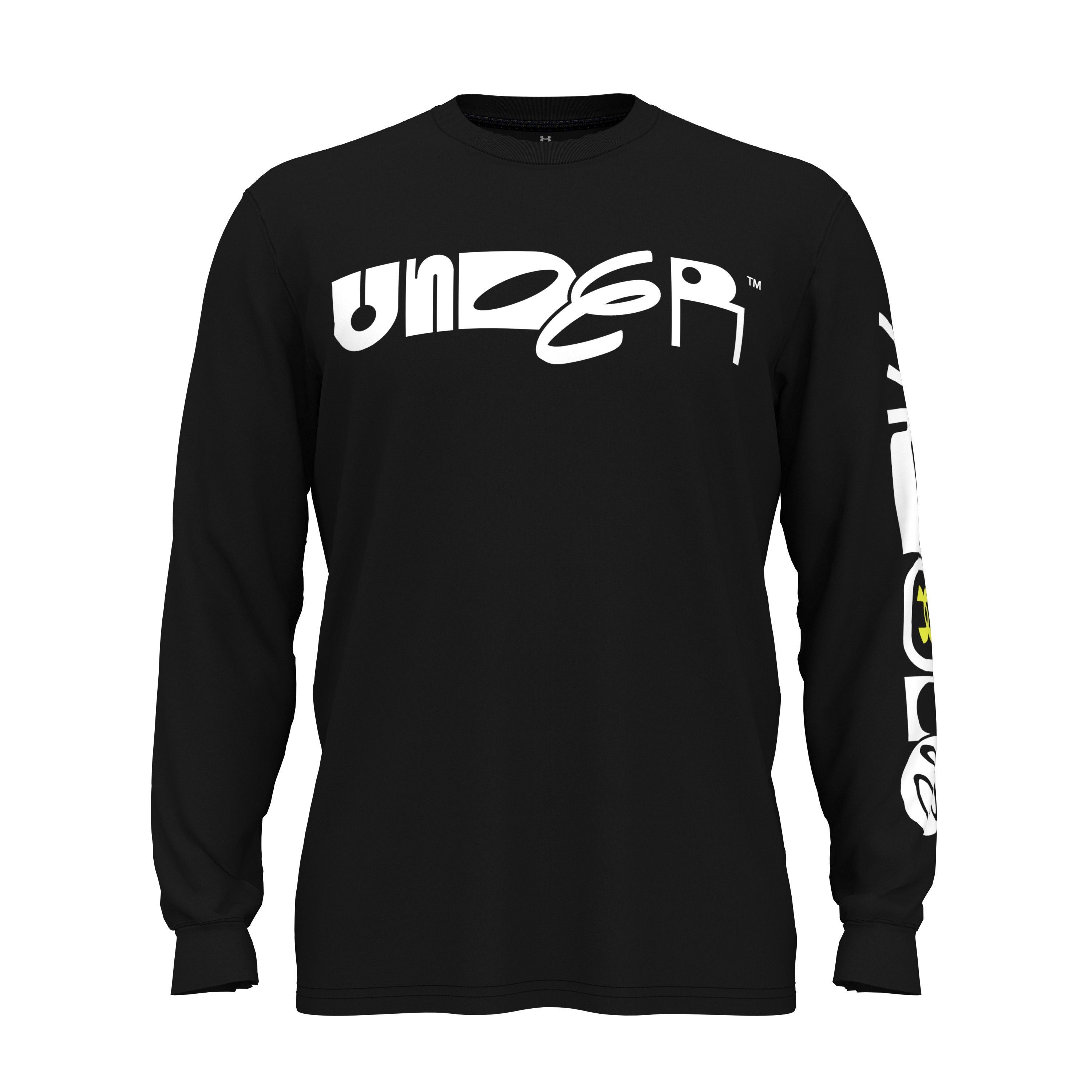 Men's UA Deco Wordmark Long Sleeve  2