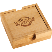 Bamboo Coaster Set 25