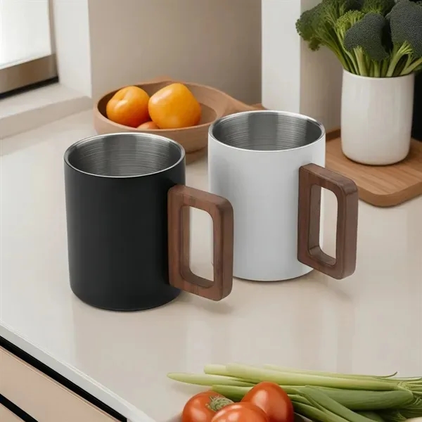 8.5 Ounce Stainless Steel Coffee Mug 8