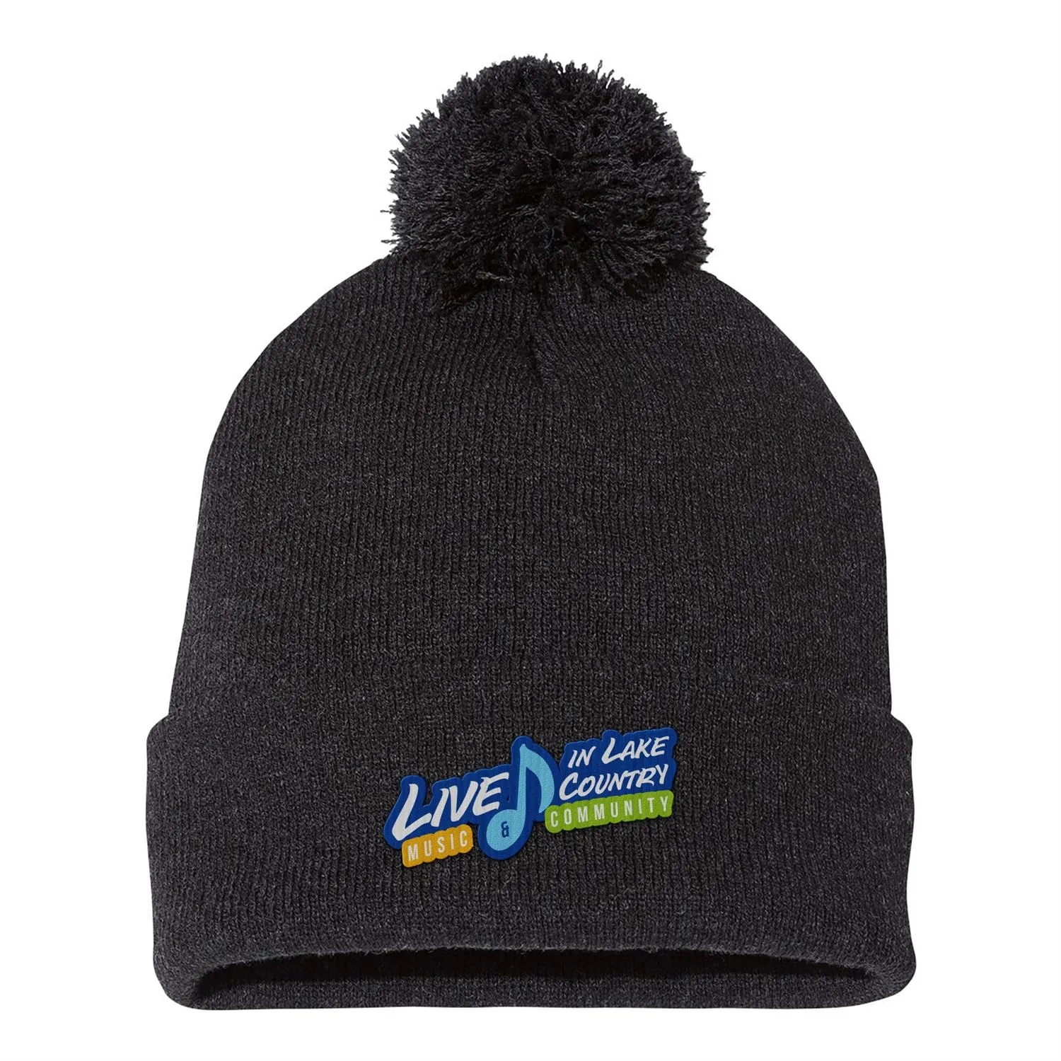 Sportsman Pom-Pom 12" Knit Beanie 12
