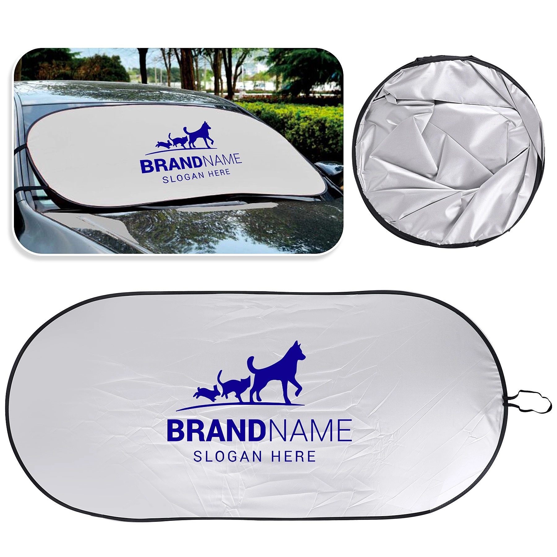 Foldable Car Sun Shade 1
