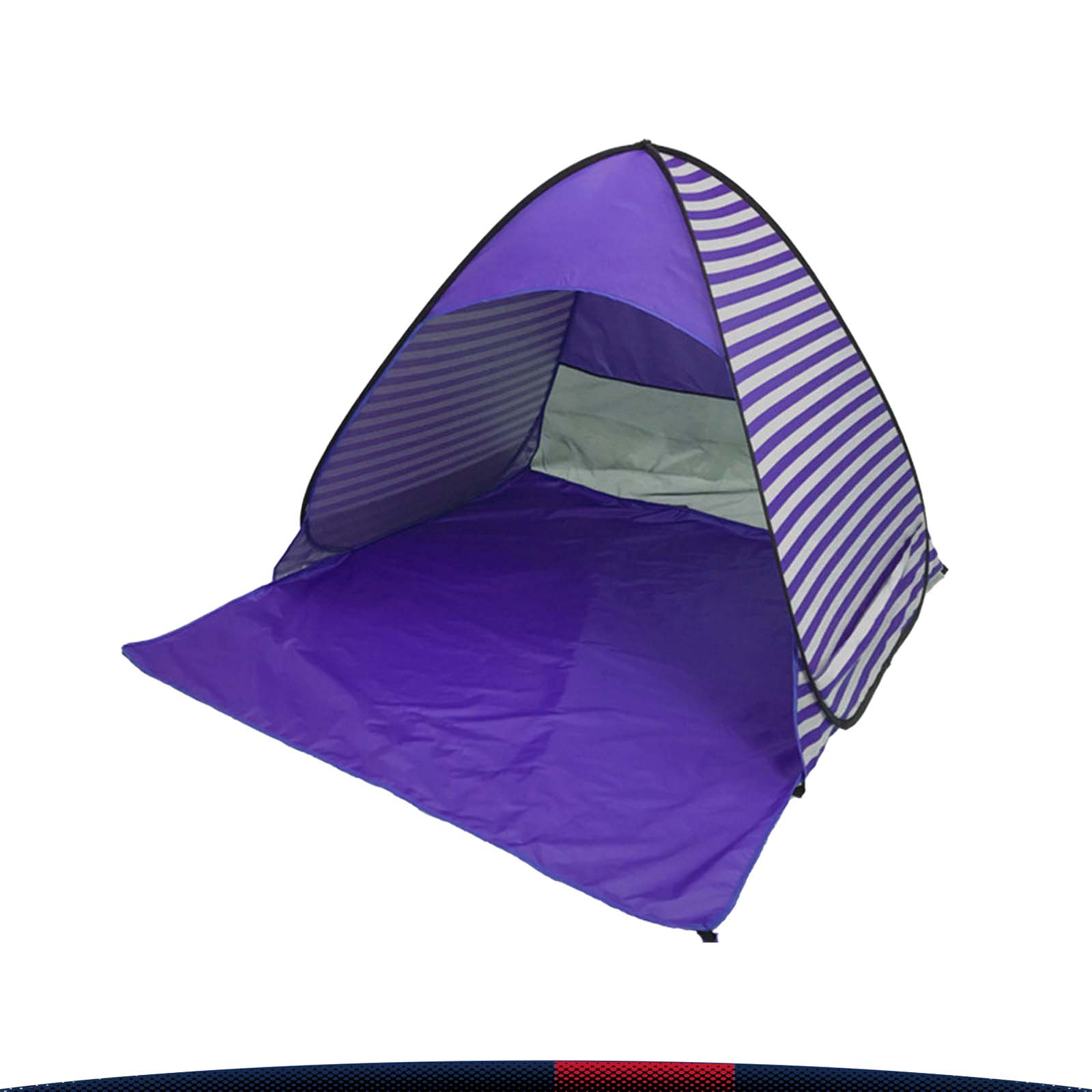 Stripe Pop Up Beach Tent 7