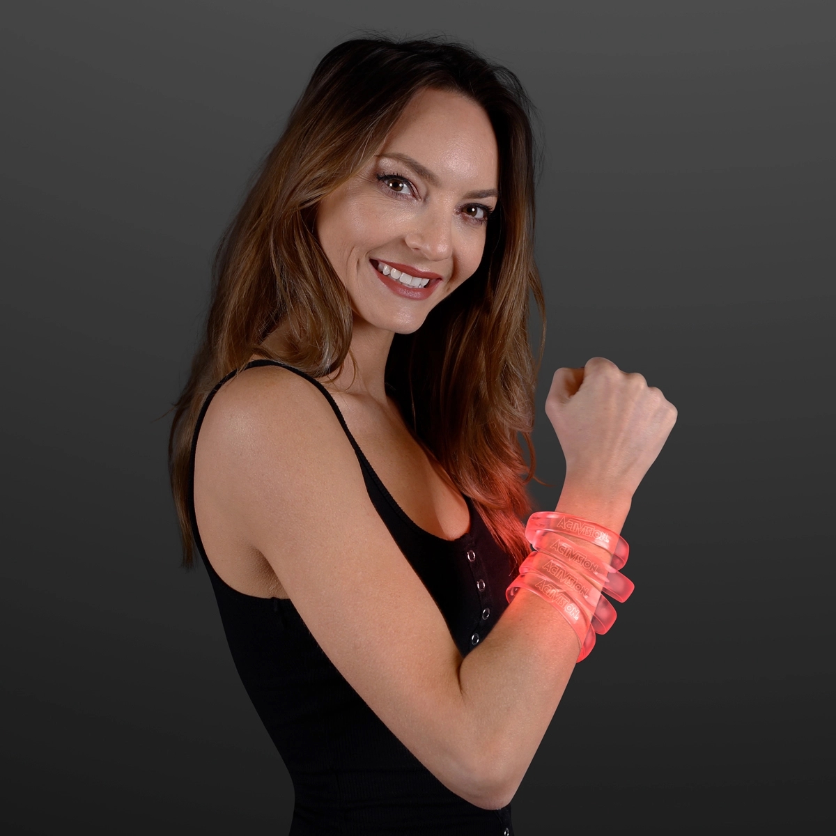 LASER ENGRAVED - Galaxy Glow LED Band Bracelets 13
