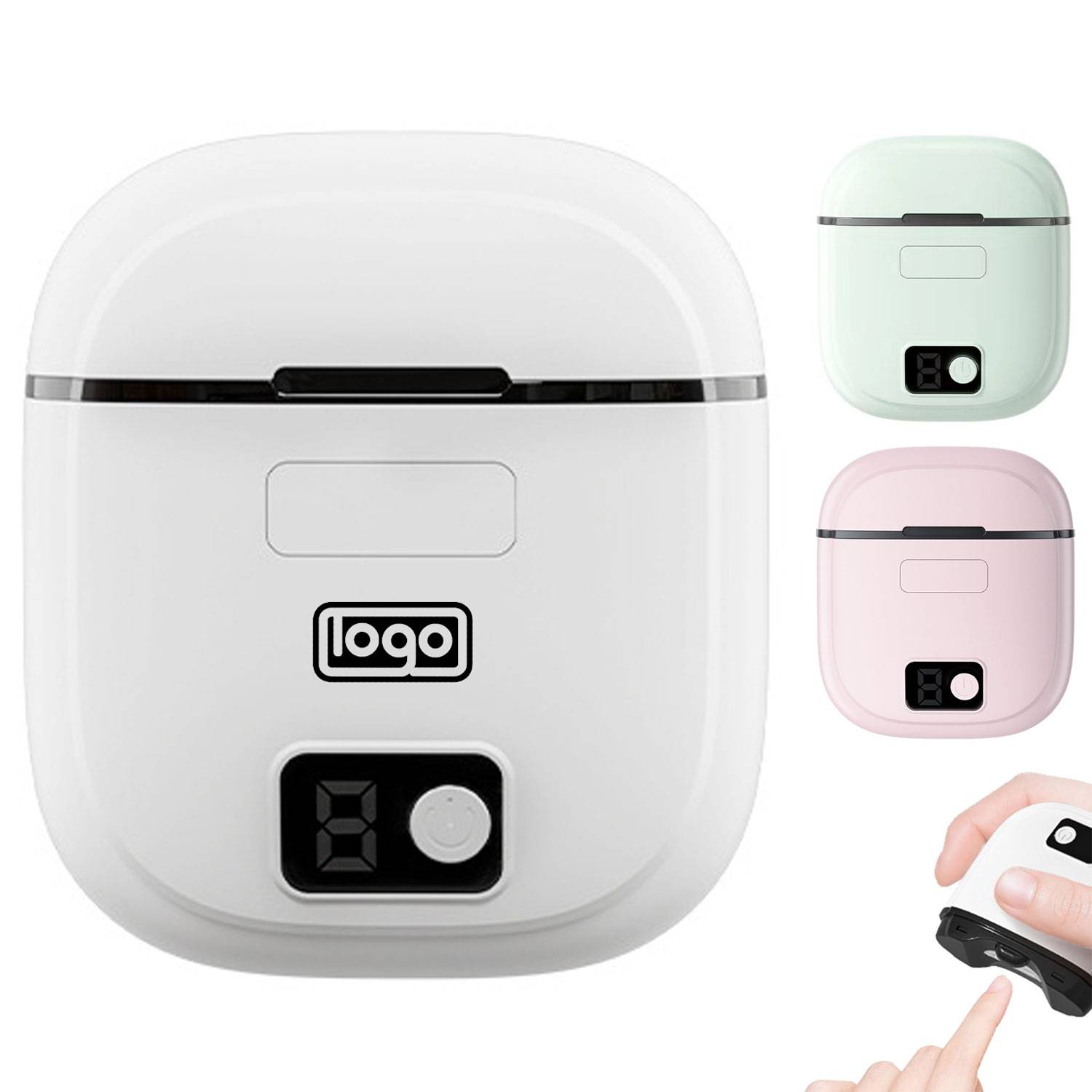 Electric 3-Speeds Levels USB Rechargeable Nail Clipper