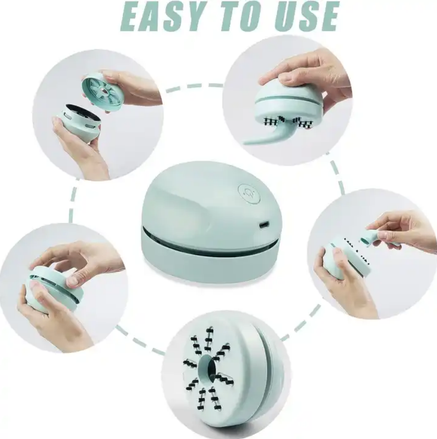 Mini Desktop Vacuum Cleaner 2