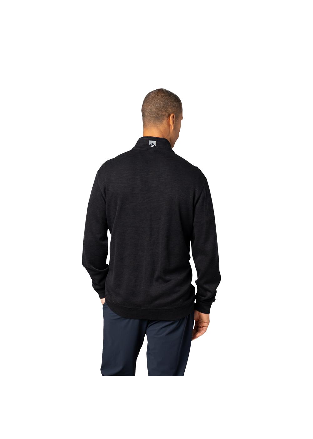 Storm Creek Men's Shoreliner Cotton/Bamboo Blend Quarter Zip, custom hoodie or sweatshirt with logo imprint 6