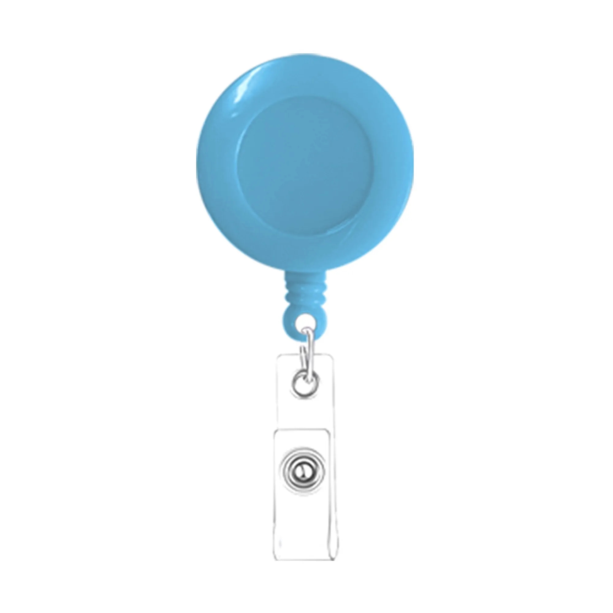 ABS Plastic Retractable Badge Holder with Clip 13