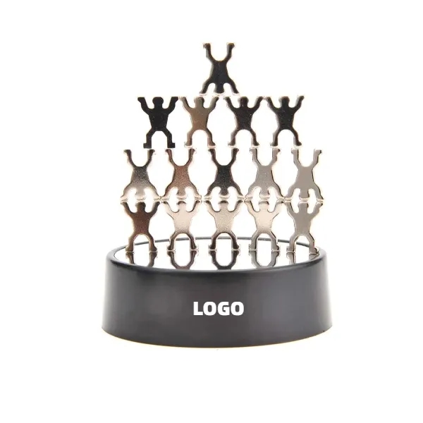 Weight Lifting Magnetic Sculpture 3