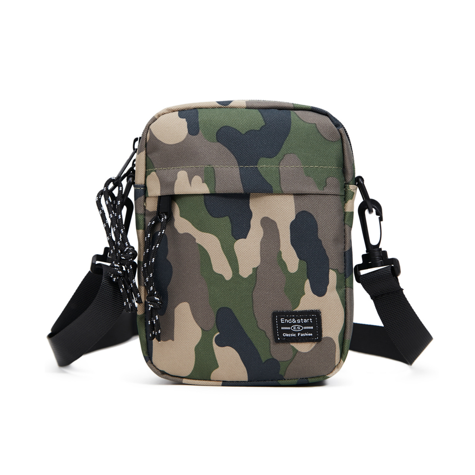 Oxford Polyester Crossbody Waist Bag With Waterproof Shell 5