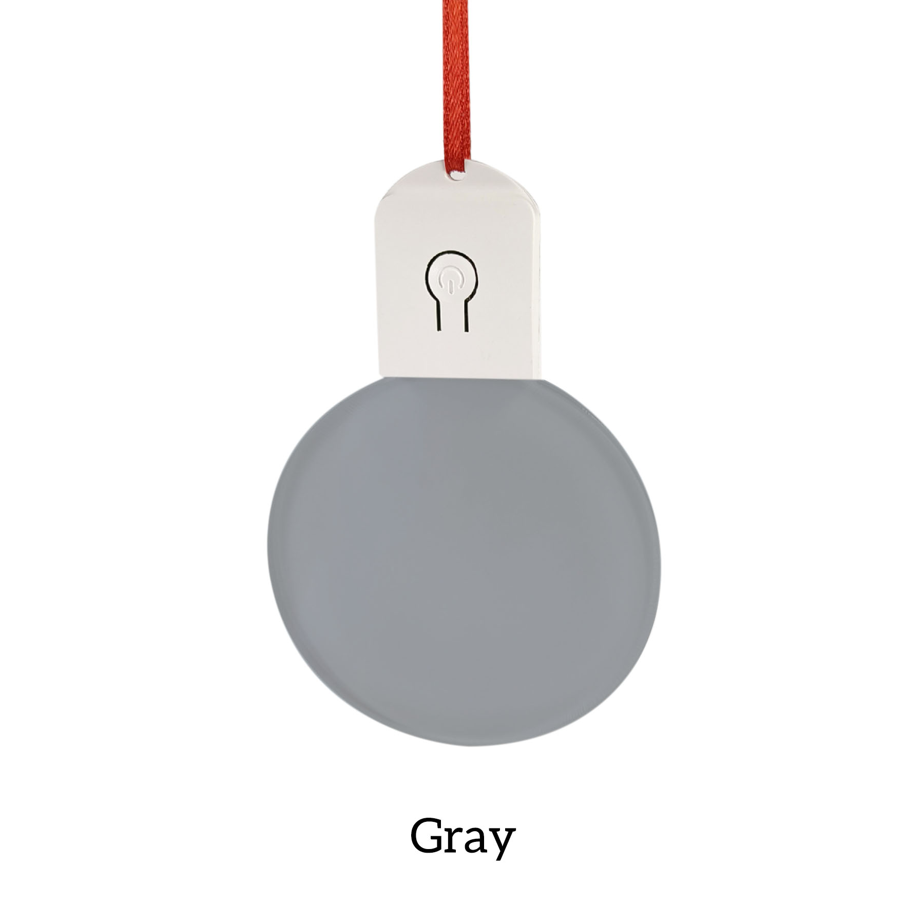 Free Shipping Full Color Christmas Illuminated Acrylic Round Ornament 73
