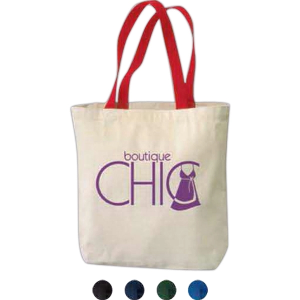 Canvas Tote Bag, custom tote bag with logo imprint 1