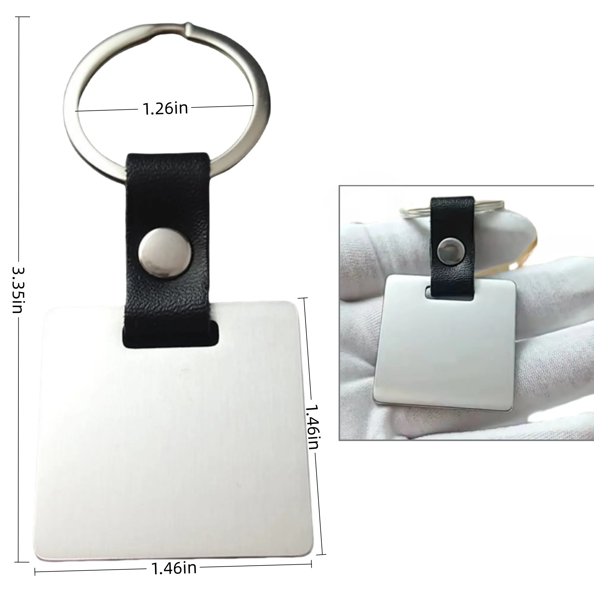 Custom Stainless Steel Keychain 4