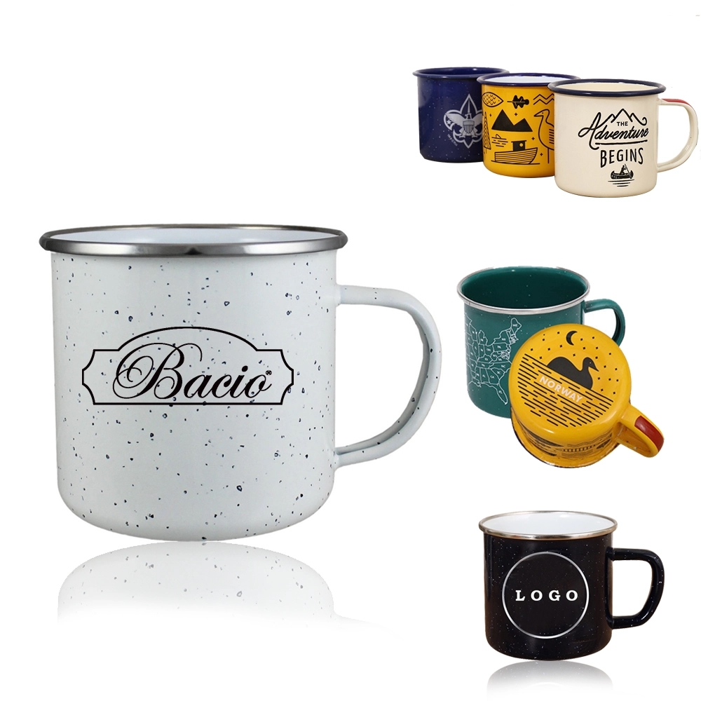 Steel Porcelain Cup With Enamel 2