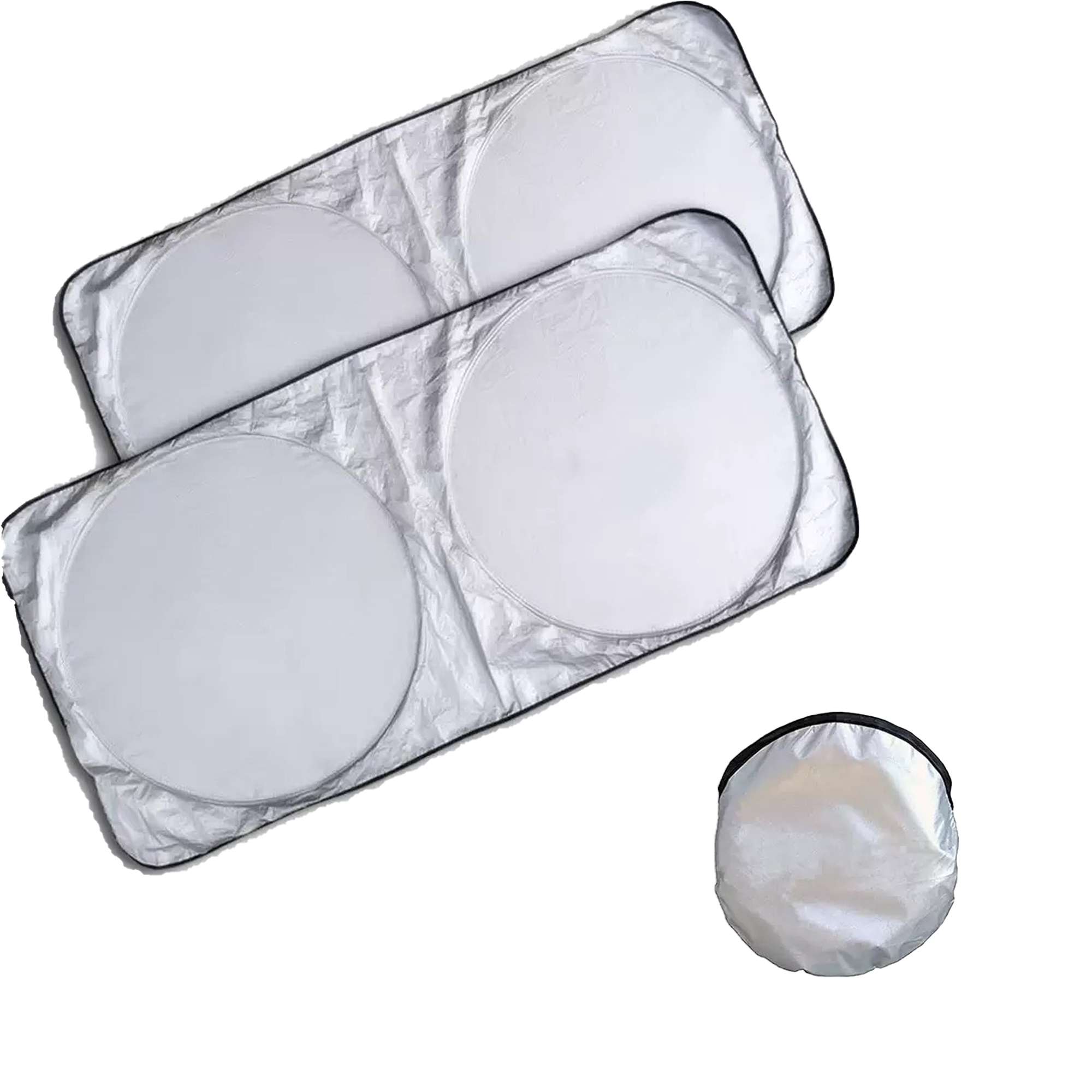 Foldable Dual-Ring Car Sunshade 4
