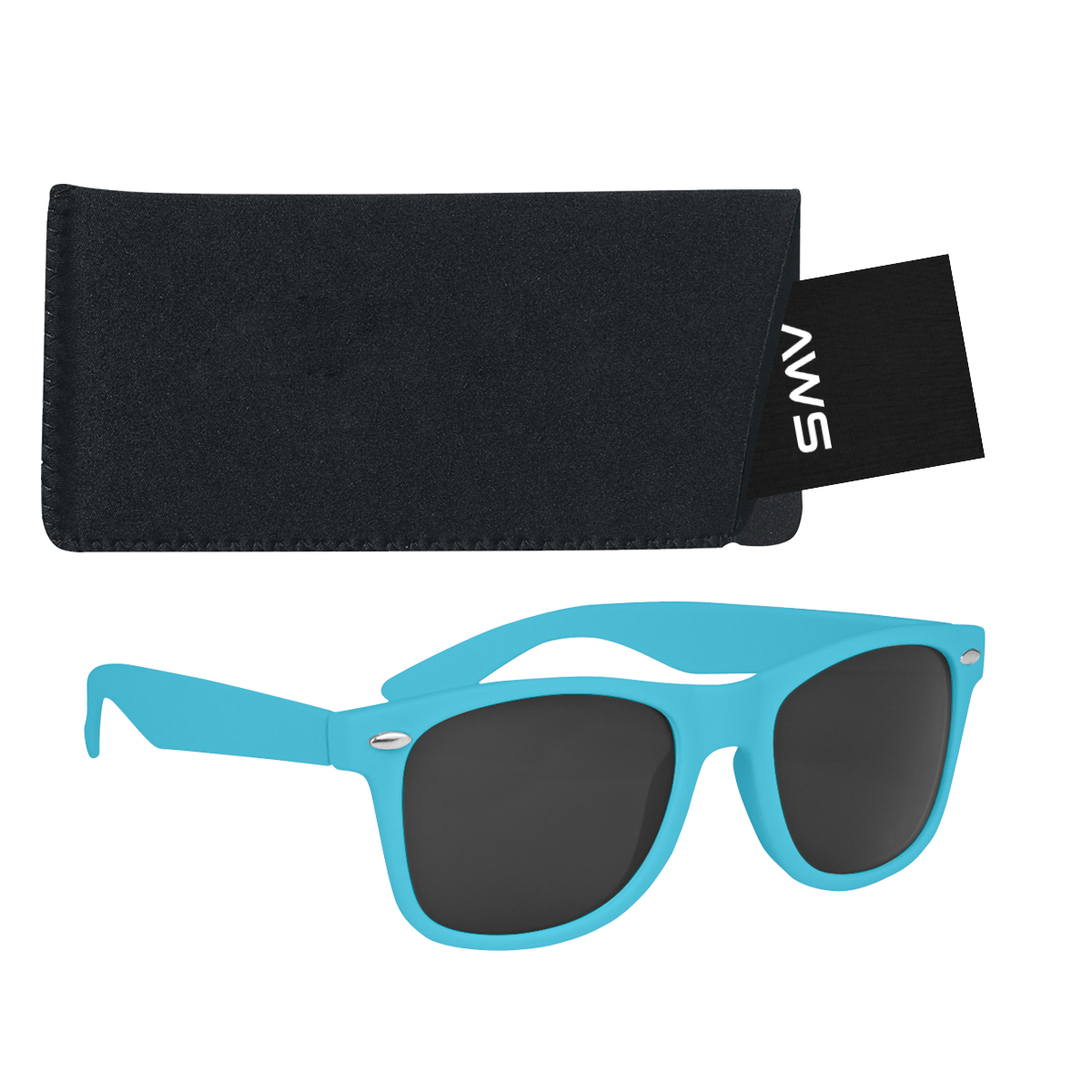 Aws Velvet Touch Malibu Sunglasses With Pouch & Hang Tag 4