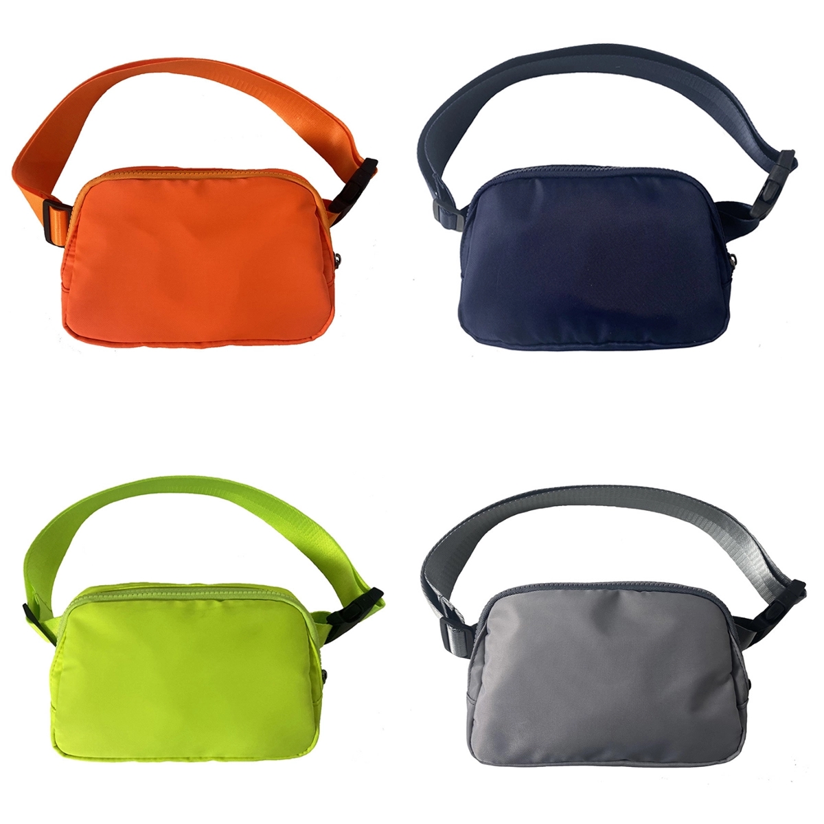 Custom Unisex Mini Adjustable Strap Workout Belt Bag 7