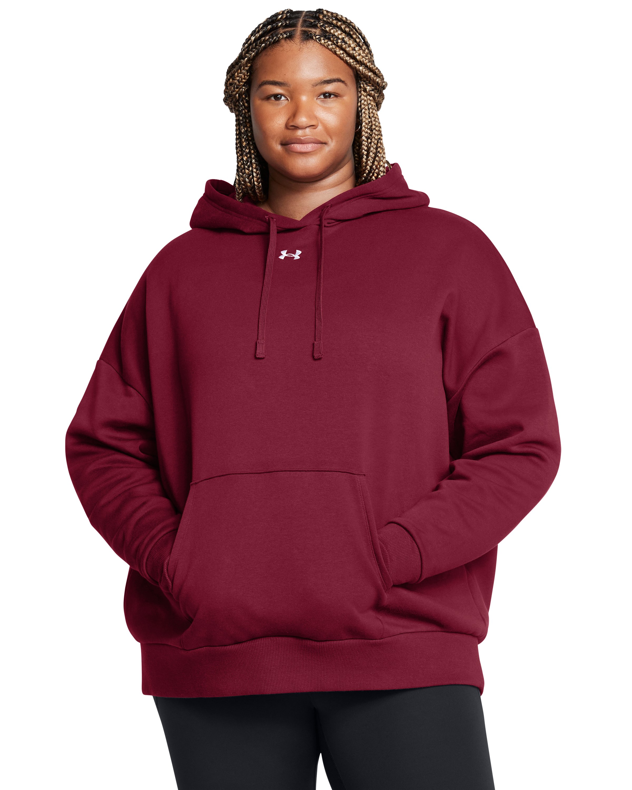UA Rival Fleece Women's Oversized Hoodie 2