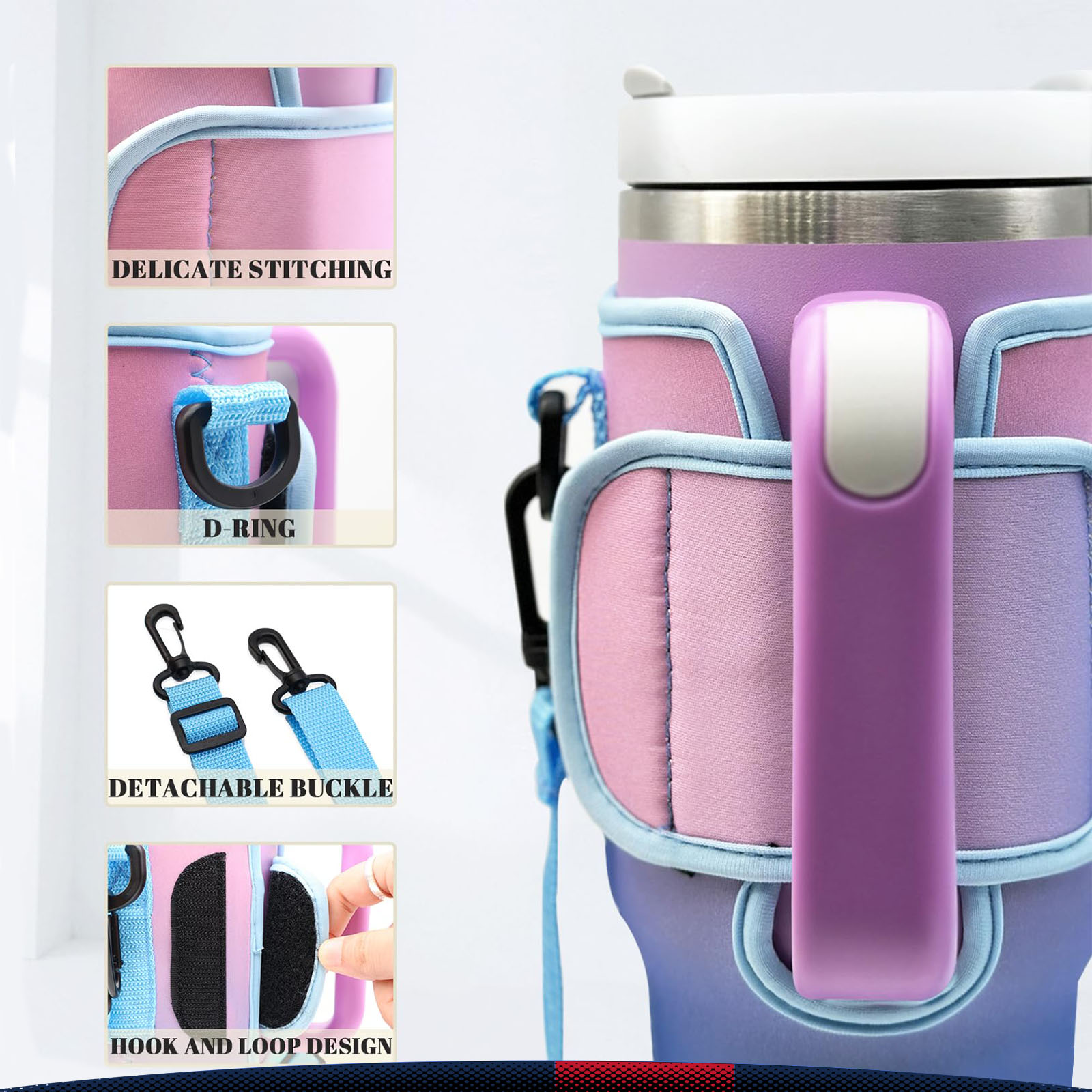 Sammi Water Bottle Carrier Bag 11