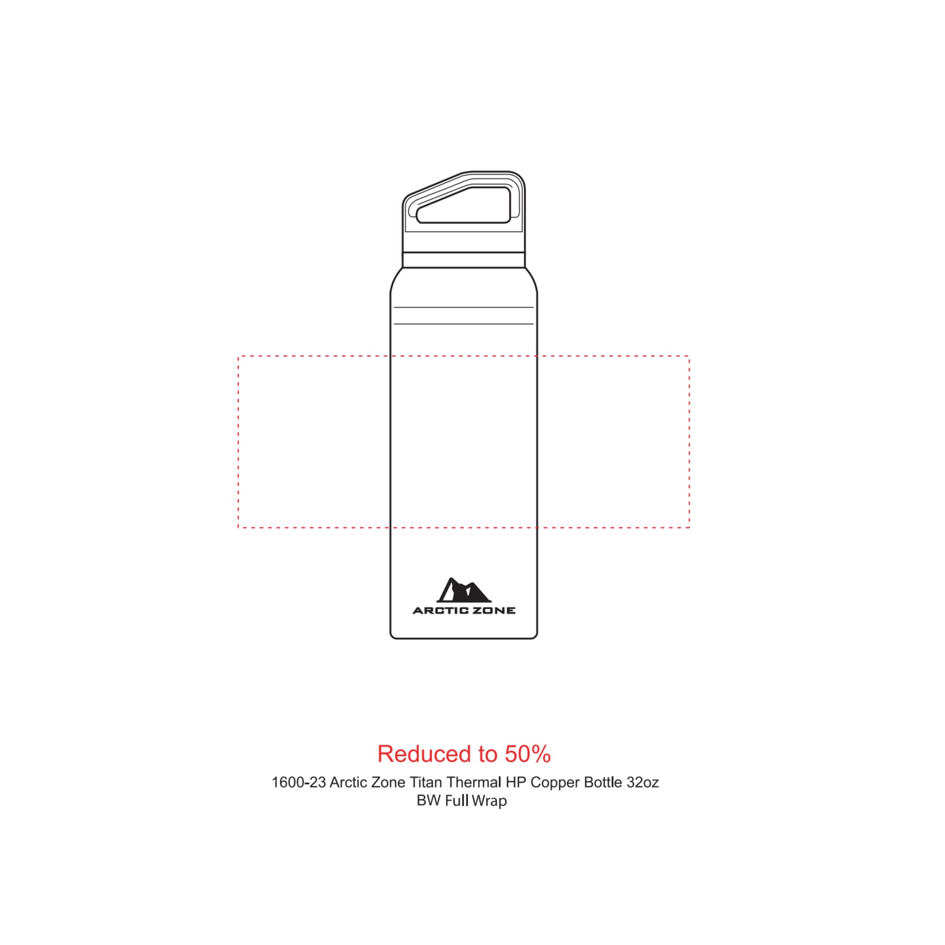 Arctic Zone® Titan Thermal HP® Copper Bottle 32oz 4