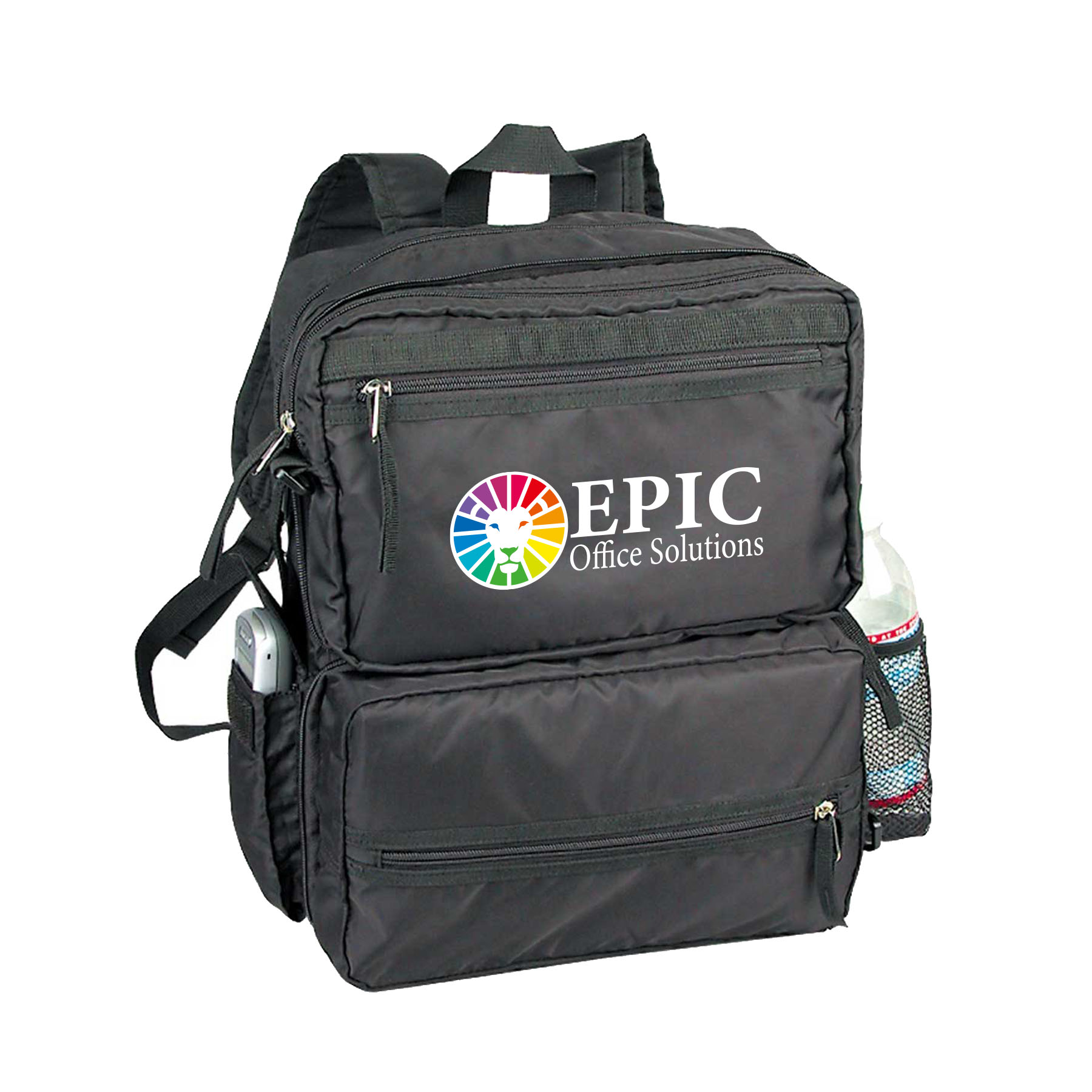 70D Nylon Foldable Backpack w/Cellphone & Mesh Pockets 2