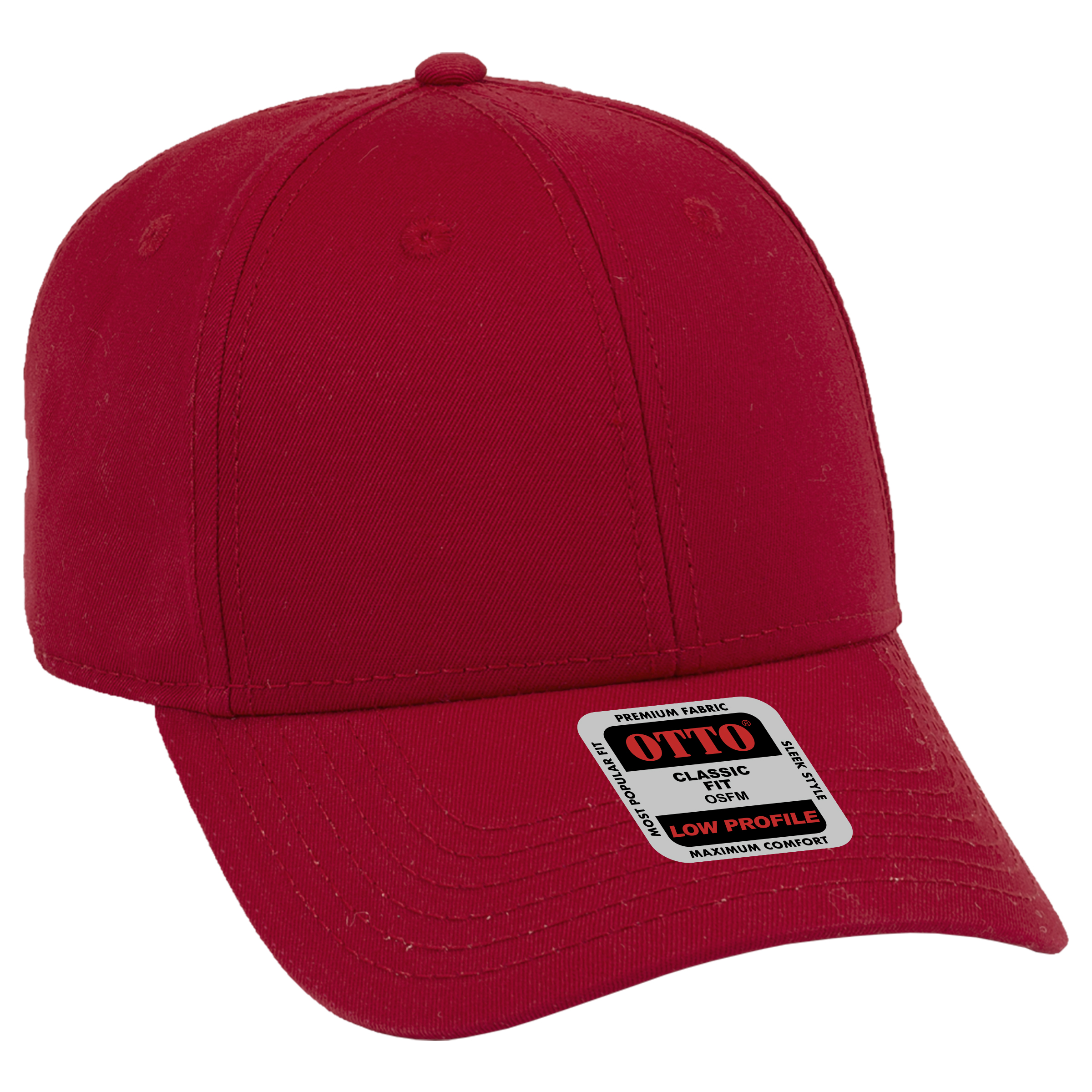 OTTO CAP® 6 Panel Low Profile Baseball Cap 1