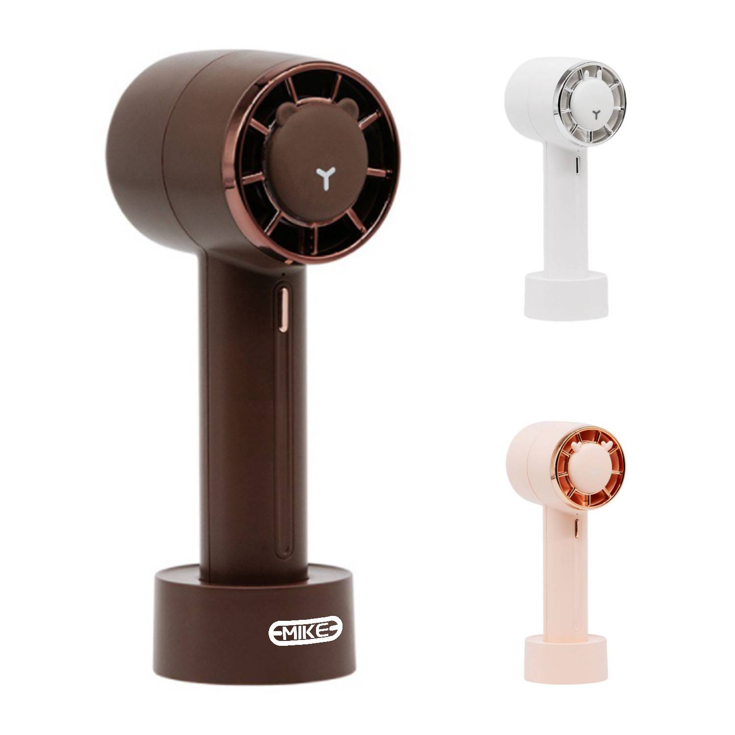 1200mAh Rechargeable Turbo Mini Fan w/ Base 10