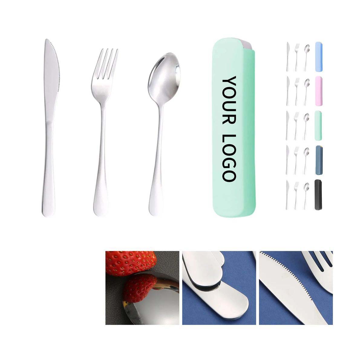 Eco Friendly Stainless Steel Utensils Portable 2