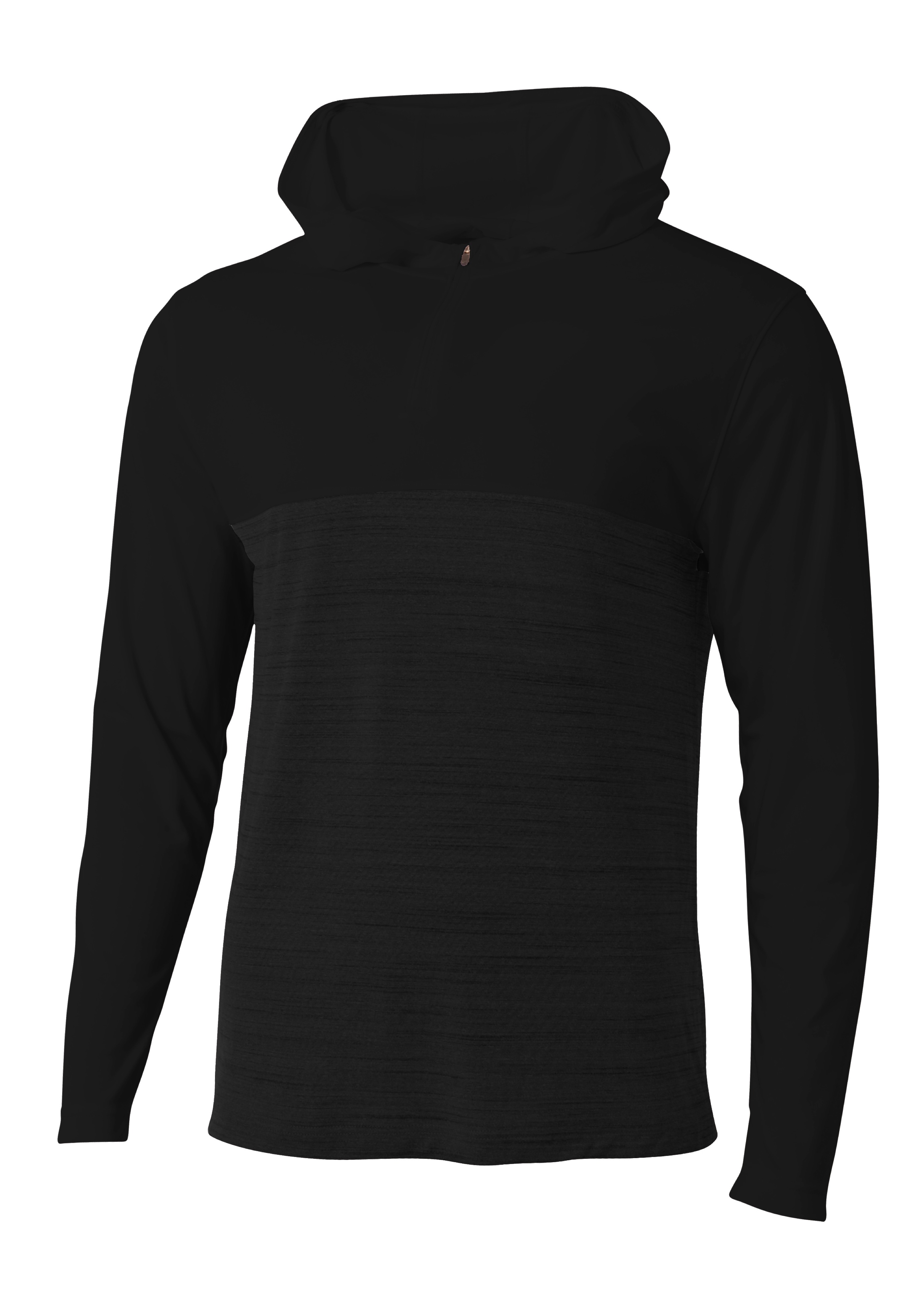 A4 Slate Quarter Zip Hoodie 5