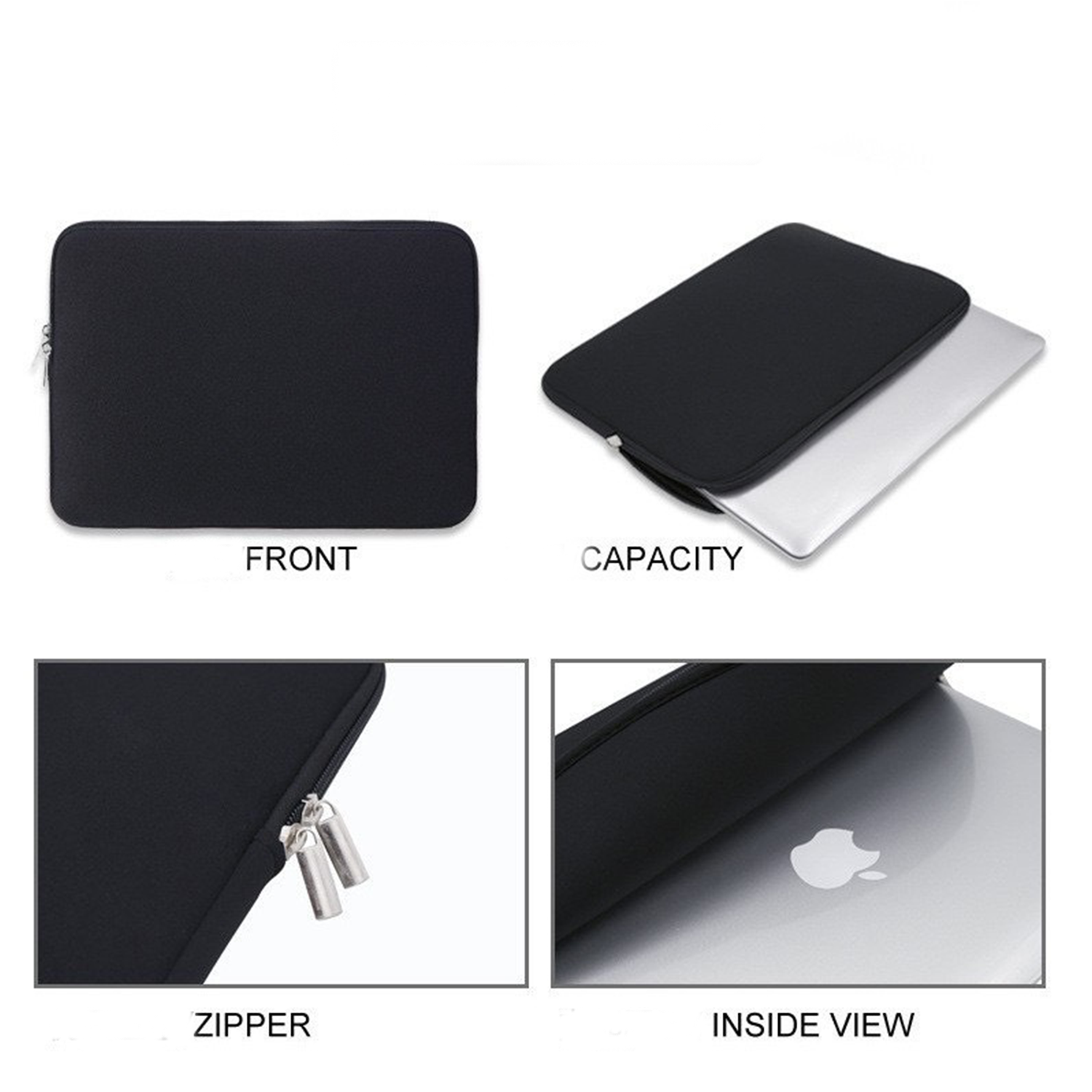 Waterproof Neoprene Laptop Bag w/ Small Case 1
