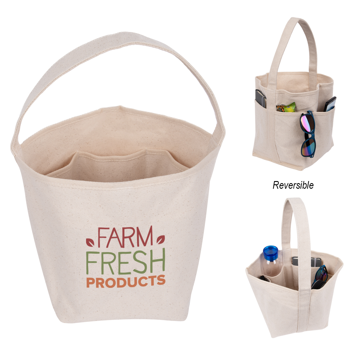 Garden Tote Bag, custom tote bag with logo imprint 1