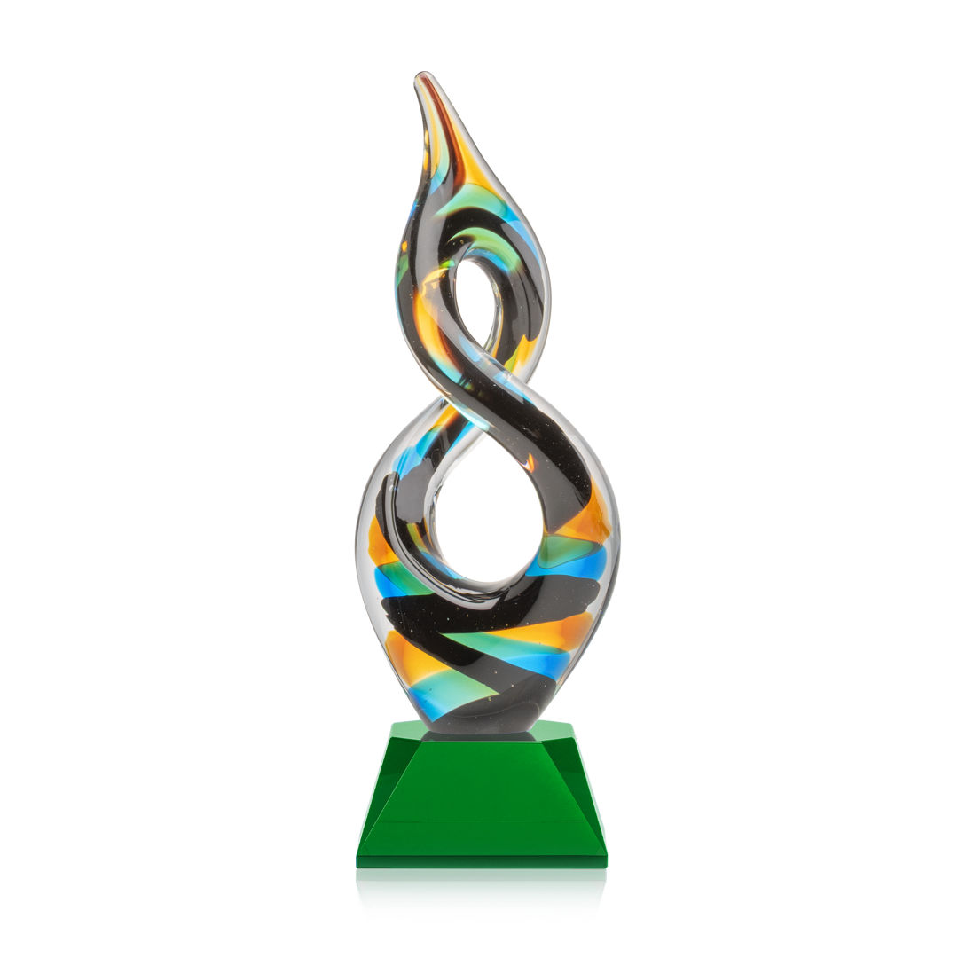 Cosenzo Award on Sheffield Base - Green 2